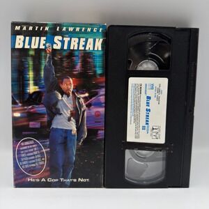 Blue Streak VHS Martin Lawrence‎ Dave Chappelle Columbia Pictures 1999 Movie